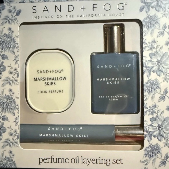 Sand + Fog Other - SAND + FOG Marshmallow Skies Perfume Oil Layering Set